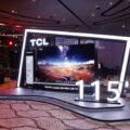 TCL تعلن عن إطلاق تلفزيون QD-Mini LED الأكبر على مستوى العالم.