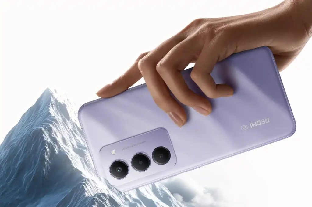 طراز من هاتف REDMI 15 يدعم 5G بسعر اقتصادي وبطارية ضخمة
